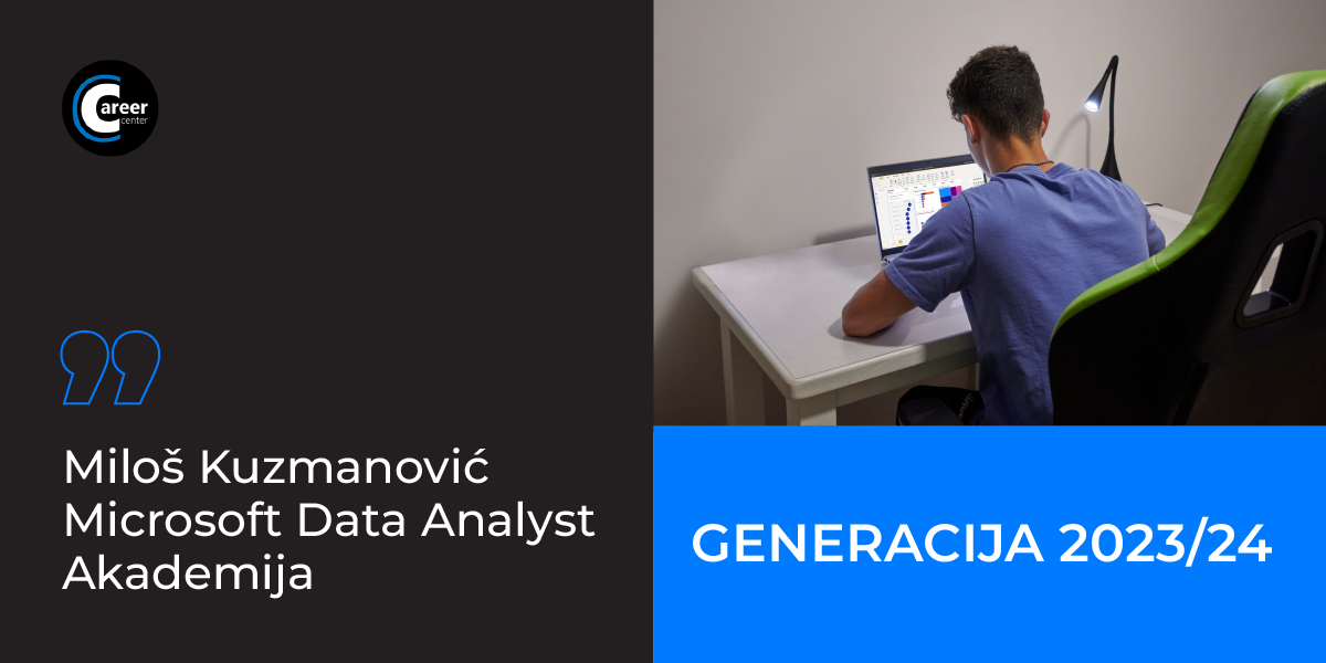 Miloš Kuzmanović – Microsoft Data Analyst Akademija