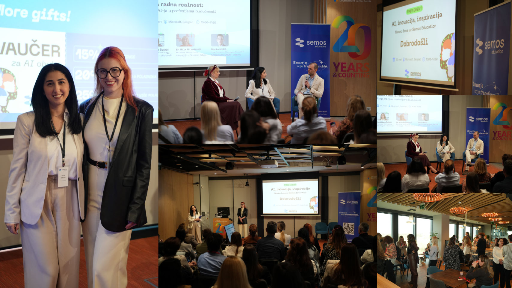 „AI, inovacija, inspiracija: Mesec žena uz Semos Education“